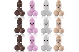 WOZADU 12 PCS 3D Silicone Focal Beads for Pens, Funny Shape Focal Beads Bulk for Keychain Bracelet Necklace Making, Handmade 