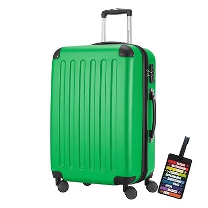 HAUPTSTADTKOFFER® Hartschalen Koffer SPREE 1203 · NEU 4 Doppel-Rollen · MATT · TSA Zahlenschloss · + KOFFERANHÄNGER (82 Liter