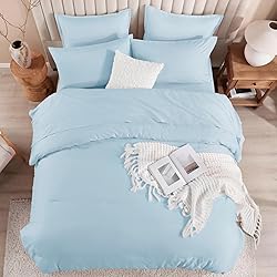 Litanika Comforter King Size Set Light Blue - 7