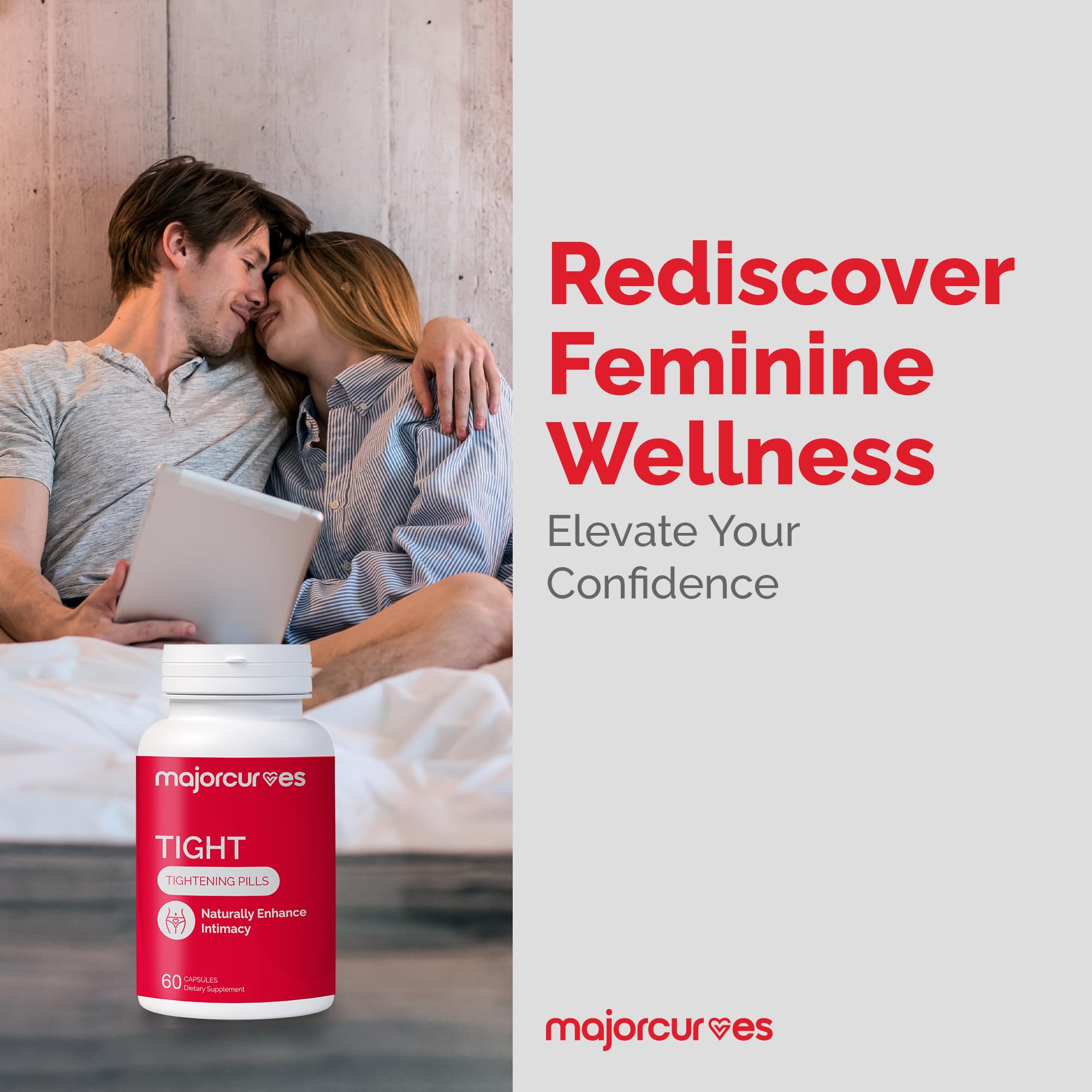 Vaginal Tightening Pills – Feminine Support Supplement for Tone, Moisture & Intimate Wellness – V Rejuvenation & Odor Control with Herbal Extracts – Made in USA