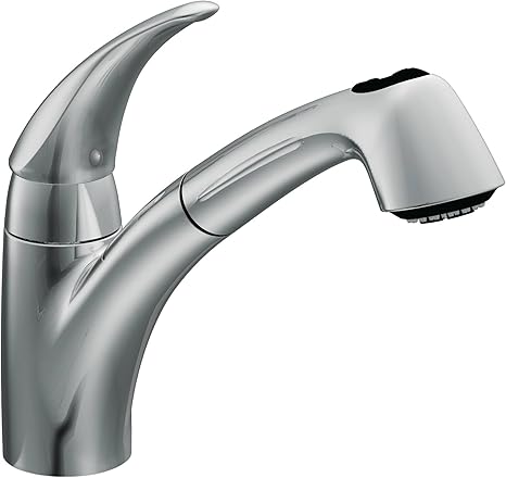 Moen Extensa One-Handle Low Arc Pullout Kitchen Faucet: Amazon.es