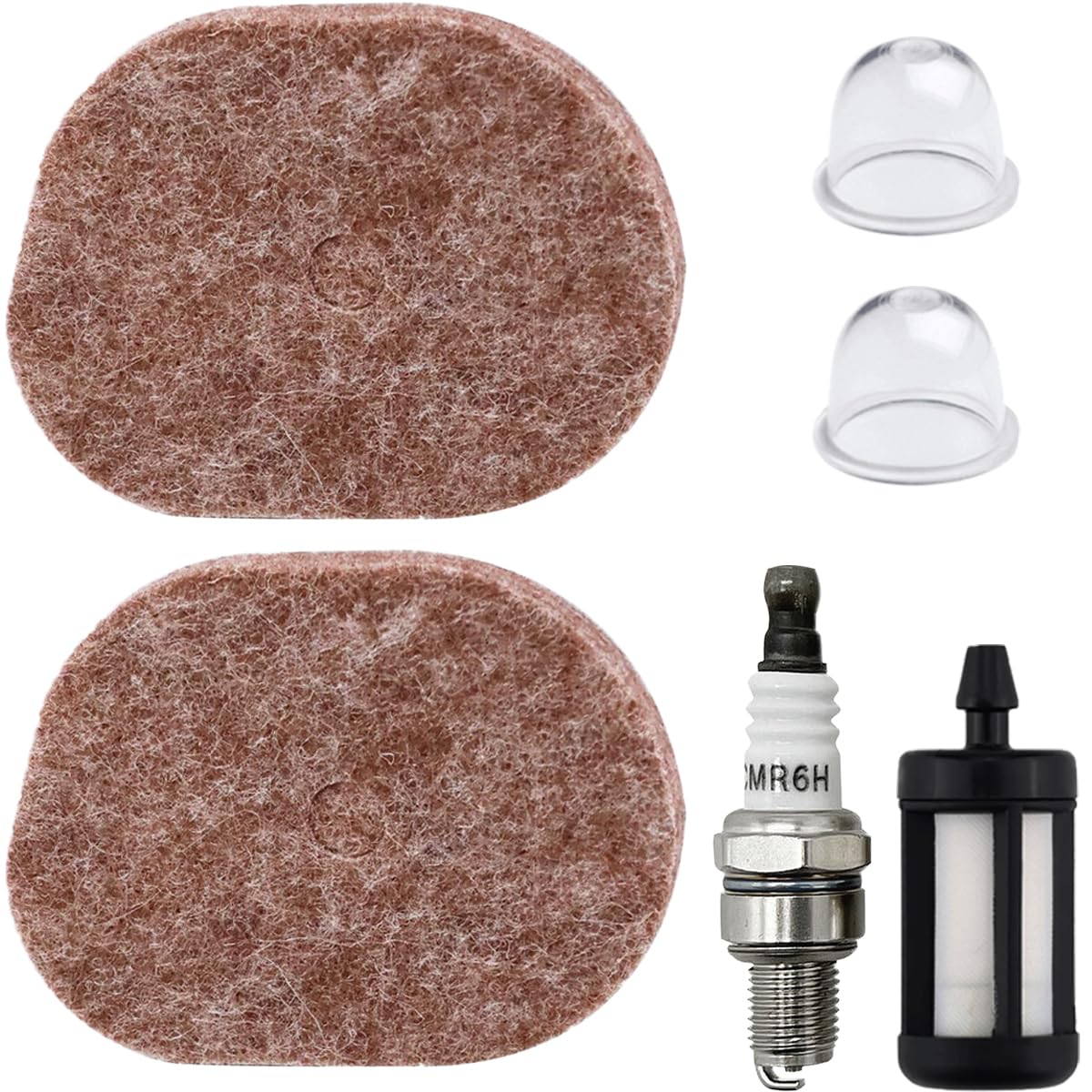 ZAMDOE FS56RC Air Filter Kit for STIHL FS40 FS56 FS50 FS56C FS40C FS70C FS50C KM56 FS70 KM56C FS56R FS70RC KM56RC KM56R FC70C FC70 FC56 FC56C HT56C Trimmer Replacement Parts for 4144 124 2800