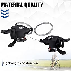 WEEROCK Bike Shifter Lever 24 Speeds 3x8 Thumb Gear