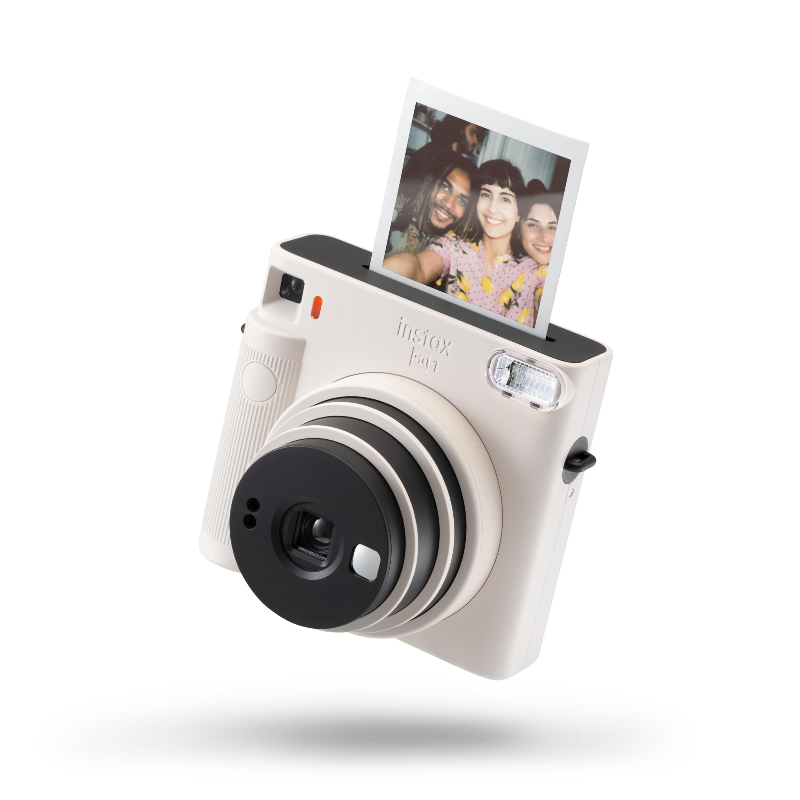 Instax SQUARE SQ1 Instant Camera, Chalk White — image 1