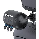 OHLPRO Multi Car Retractable Backseat 3 in 1 Car Charging Station Box Compatible with All Phones | iPhone | Samsung | Uber Taxi Lyft Turo Ride Share Customer Charging Dock Attach to Headrest