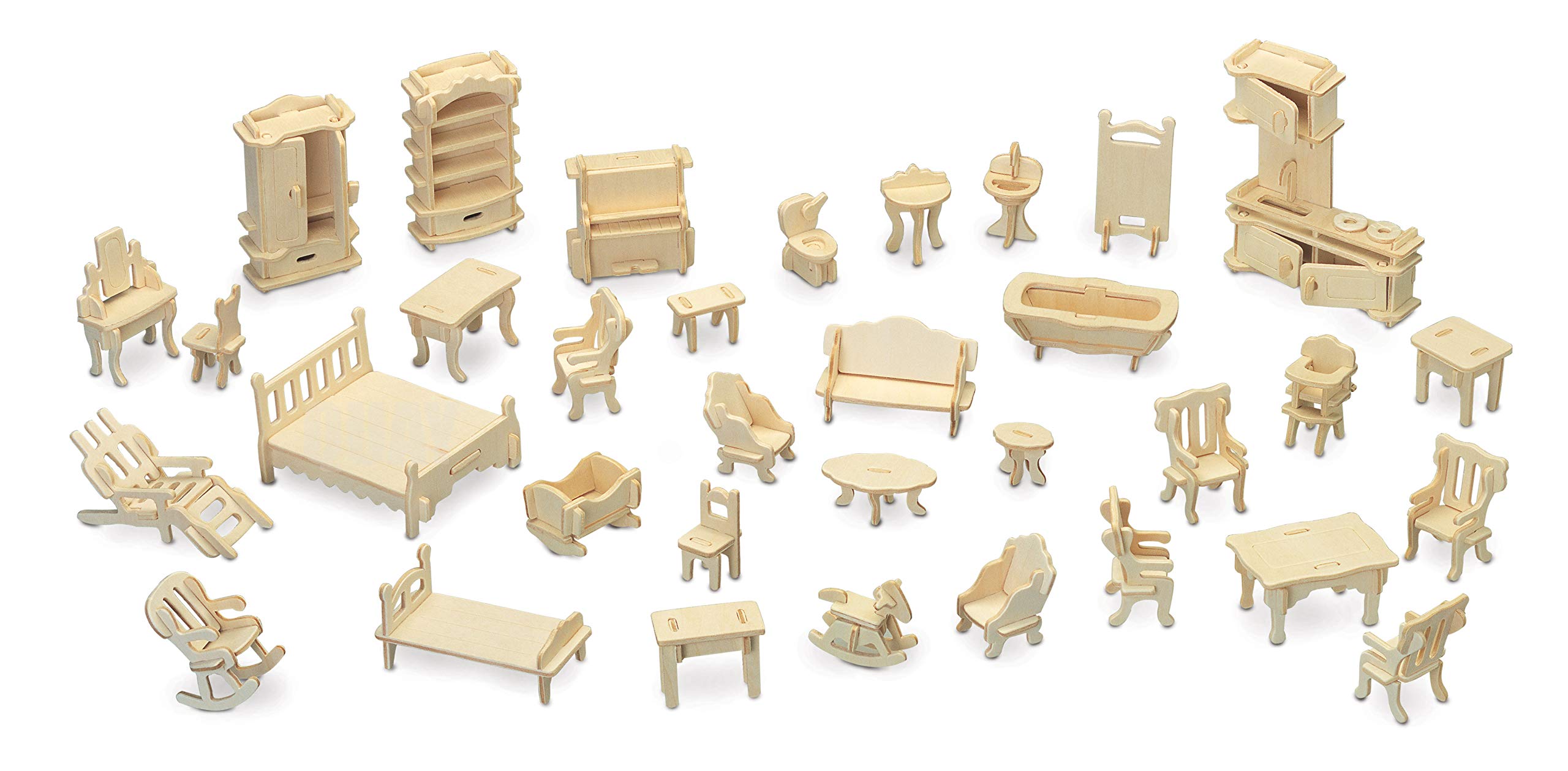Quay Furniture Set Woodcraft Construction Kit FSC