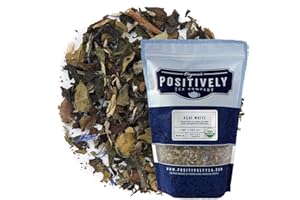 Organic Positively Tea Company, Açaí White Tea, Loose Leaf, 16 Ounce