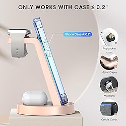 3 in 1 Charging Station for iPhone, Wireless