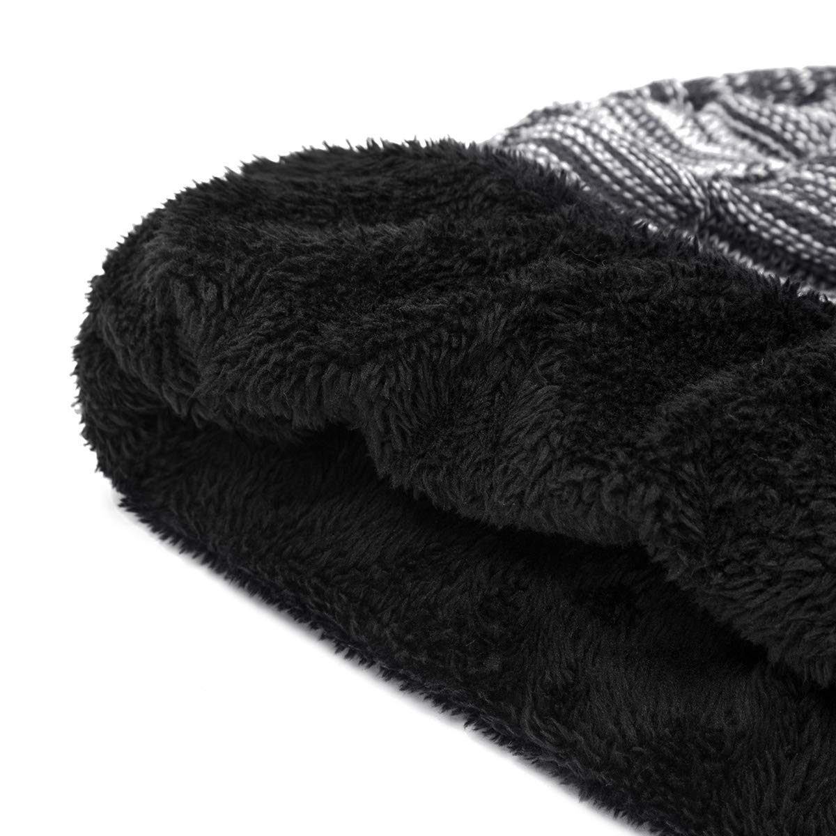 Wish Club Mütze Warmhaltend im Winter Weich Sanft Gestrickt Hut bequem Männer Frauen