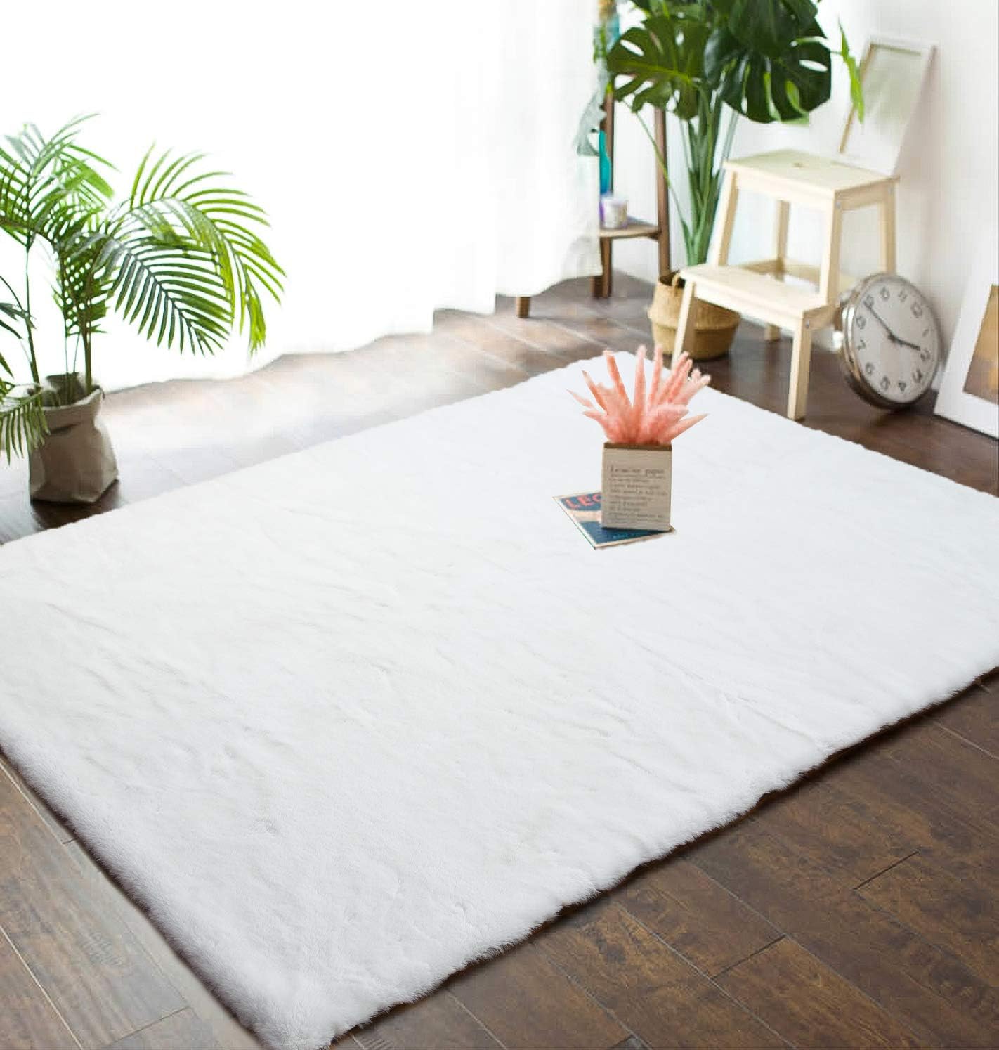 Best faux fur rug for living room