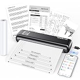 Rongta Bluetooth Portable Thermal Printer | Inkless Wireless Printers Compatible with Android iOS Phone, Mac Windows Laptop for Office, Home, Travel