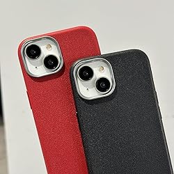 ULXITEYU for iPhone 14 Plus Case Wine Red, Soft TPU