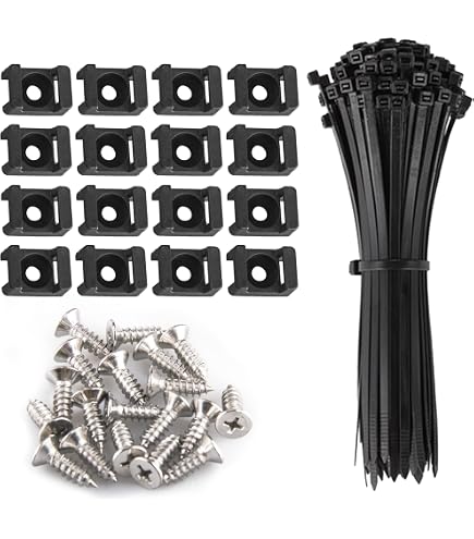 Lot de 20 crochets autocollants - Blanc - Pour mini tringle à rideaux