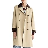 Orolay Women's Oversized Double Breasted Trench Coat Casual Barn Jacket Long Windproof Outerwear