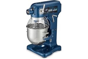 Waring Commercial Planetary Stand Mixer, 10 Qt. Stainless Steel Bowl, 3 Speeds, Digital Timer, 3/4 HP Motor, Includes Dough Hook, Chef s Whisk, Mixing Paddle, Ideal for Baking and Food Prep WSM10LT