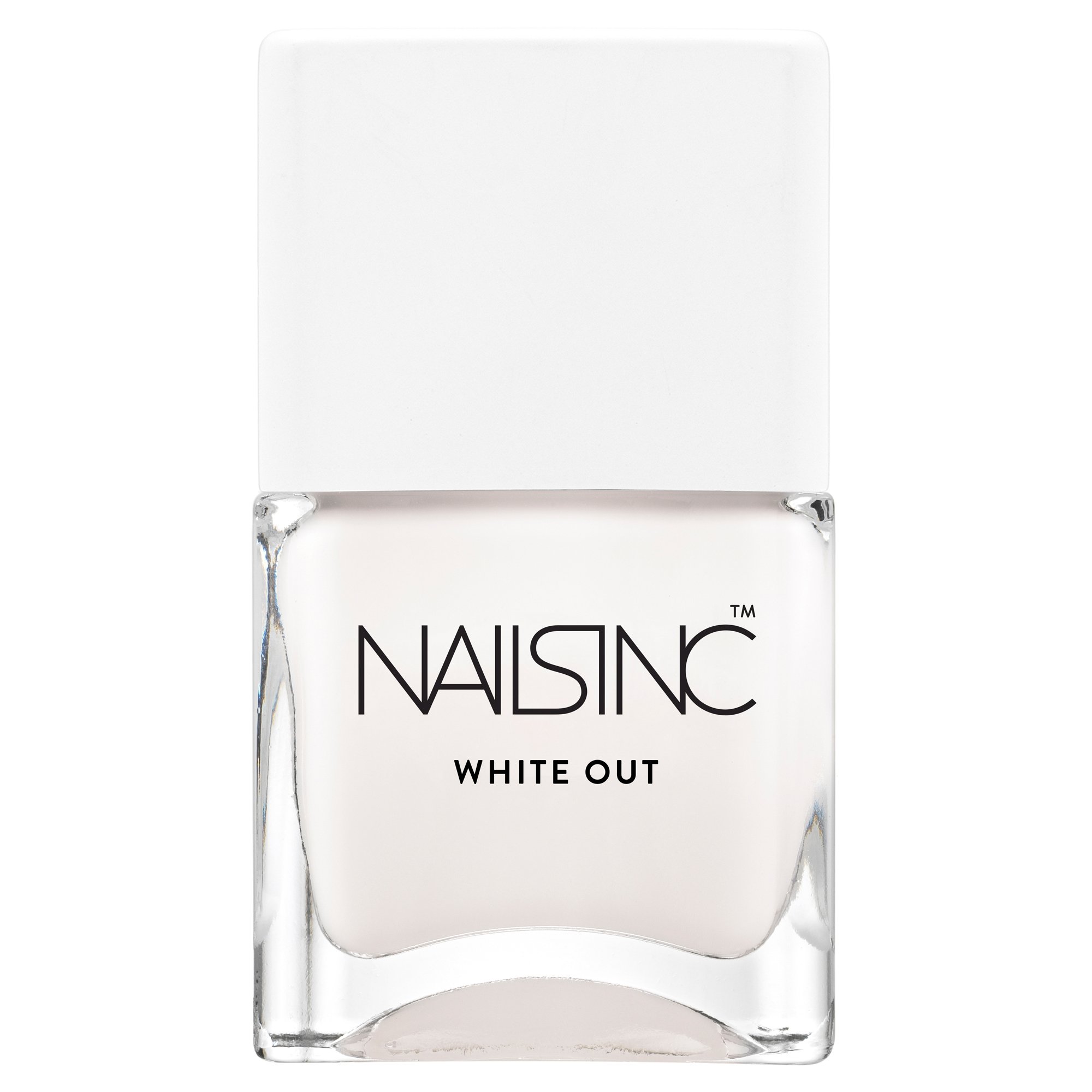 Nails Inc Bright Ambition Nail Polish, White Out