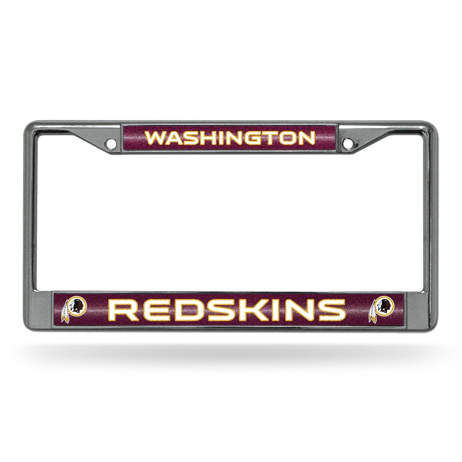 washington redskins license plate frame
