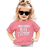 Olive Loves Apple Only Child to Big Sister Sibling Announcement Shirts for Baby and Toddler Girls Sibling Outfits