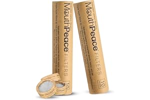 Moose Labs MouthPeace Refill Filter Rolls - 2 Rolls with 10 Filters Each - Premium Filtration - Compatible with Silicone Mouthpiece - Easy to Use and Replace Mooselabs Filters