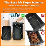 YQL Thickened Silicone Air Fryer Liners 19.5x12.7x9cm Ninja 7.6L AF300UK view 4
