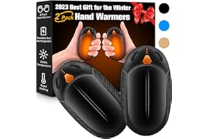WARMHAND Electric Hand Warmers Rechargeable, 5200mAh Hand Warmer USB Camping Hand Warmer, Portable Electric Battery Heater Reusable Hand Warmer for Raynauds, Hunting, Golf, Camping, Women Mens Gifts