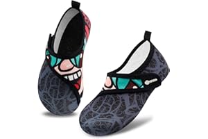 VIFUUR Kids Water Shoes Girls Boys Quick Dry Aqua Socks for Beach Swim Outdoor Sports