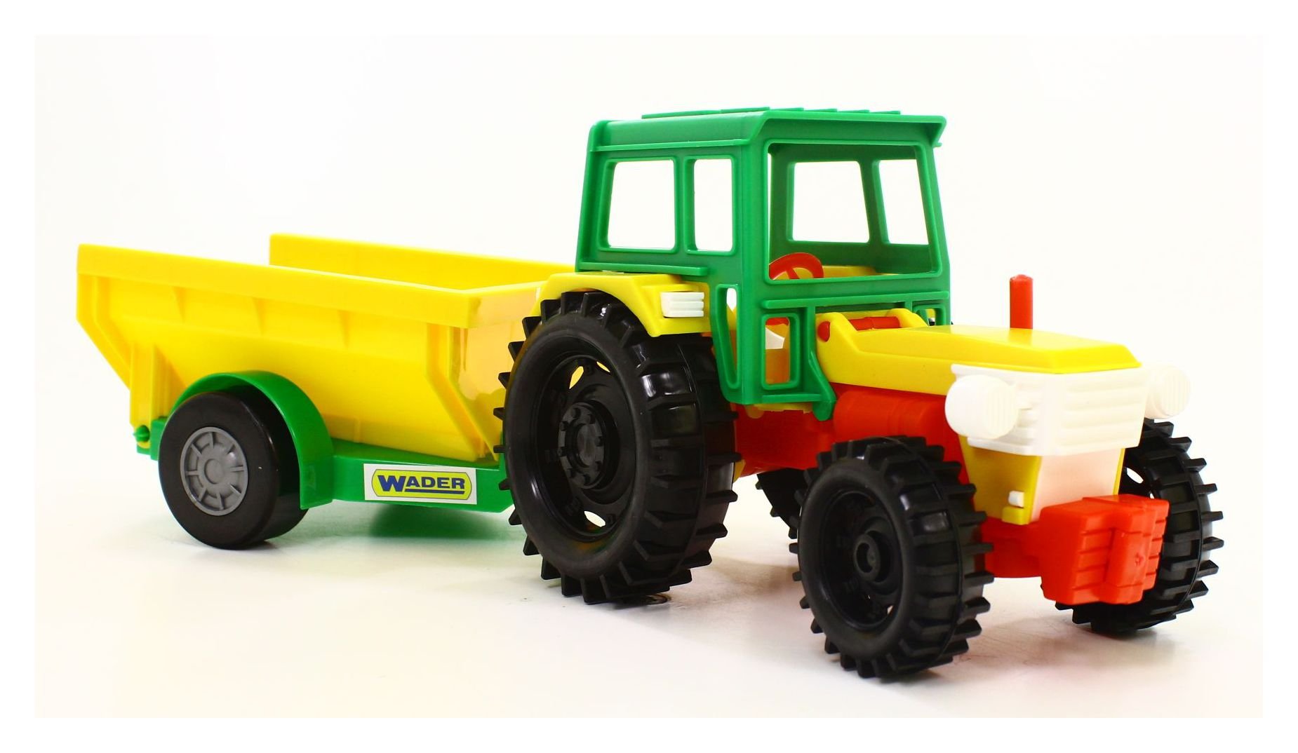 WADER WOZNIAK 35001 Wader tractor / trailer 38cm 2 compartments, style sorted