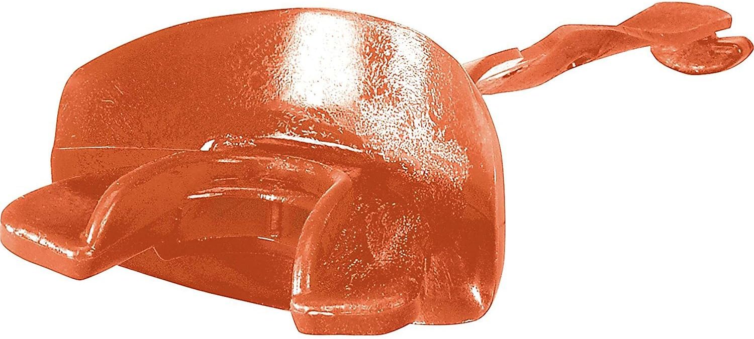Vettex Adult Football Mouthguard, Orange Football Mouth