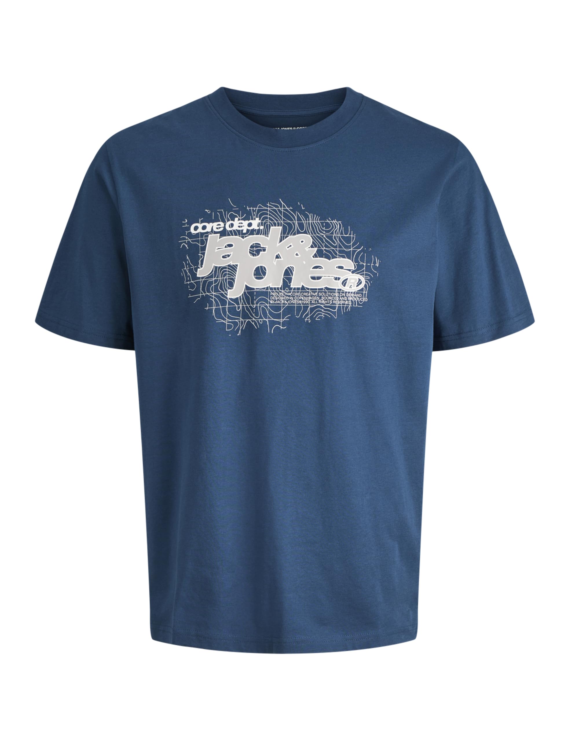 JACK & JONES Jcogrid Branding Tee Ss Crew Neck 3Pk Mp 5