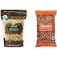 Kirkland Signature Organic Pine Nuts and Pecan Bundle - Includes Kirkland Signature Organic Pine Nuts (1.5 LB) and Pecan Halves (2.0 LB)
