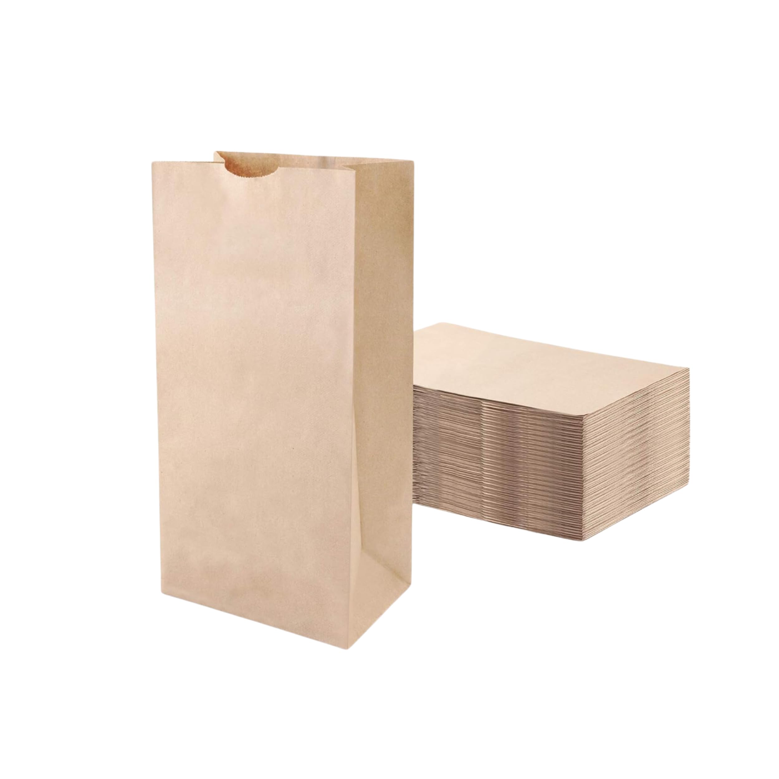 Photo 1 of Perfect Stix - Brown Bag 2-100 count, 2lb Brown Paper Bags - Brown Bags - 100 count (Pack of 1)