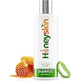 Hair Growth Shampoo for Women with Manuka Honey - Best Shampoo for Thinning Hair and Hair Loss - Sulfate-Free Shampoo for Color-Treated hair and Dry Scalp Hydrating Shampoo (16 oz)