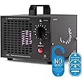 AIRTHEREAL MA5000 Commercial Ozone Generator 5000mg/h O3 Machine Home Air Ionizers Deodorizer for Rooms, Smoke, Cars and Pets, Black