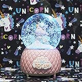 Amazon.com: Sculptured Mystic Unicorn Snow Globe - Water Ball Musical " the Unicorn " 7 3/4 ...