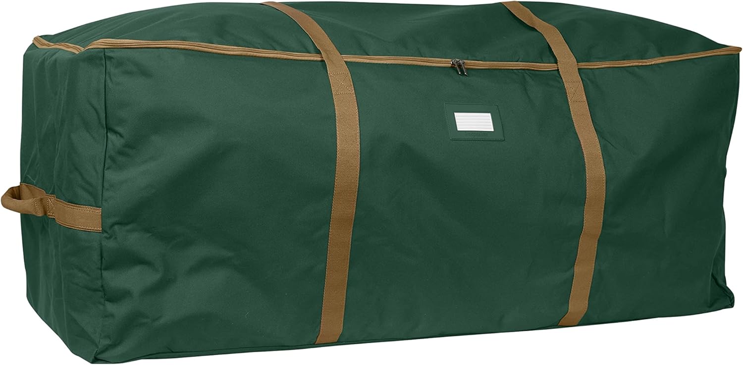 Holiday Décor Storage - Covermates Keepsakes Christmas Tree Cinch Bag - Superior Protection, Cinch Straps, Fits Up to 9 to 11-Foot Tree - Holiday Storage-Green