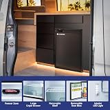 AAOBOSI 65L Campervan Fridge Freezer 12V APP Control Car Truck Boat view 3