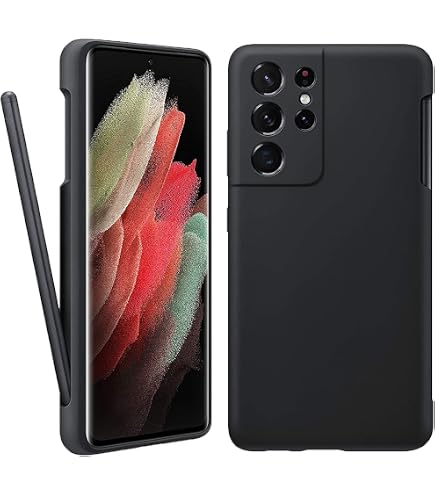 Amazon.com: A-creator Galaxy S21 Ultra Silicone Case with S Pen