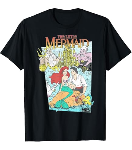 Amazon.com: Mens The Little Mermaid Shirt - Under the Sea - Ariel