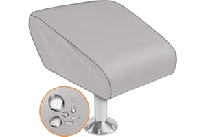 I COVER iCOVER Boat Folding Seat Cover - 600 Denier Canvas Waterproof Heavy-Duty Weather Resistant Material Trailerable Fishing Chair Covers