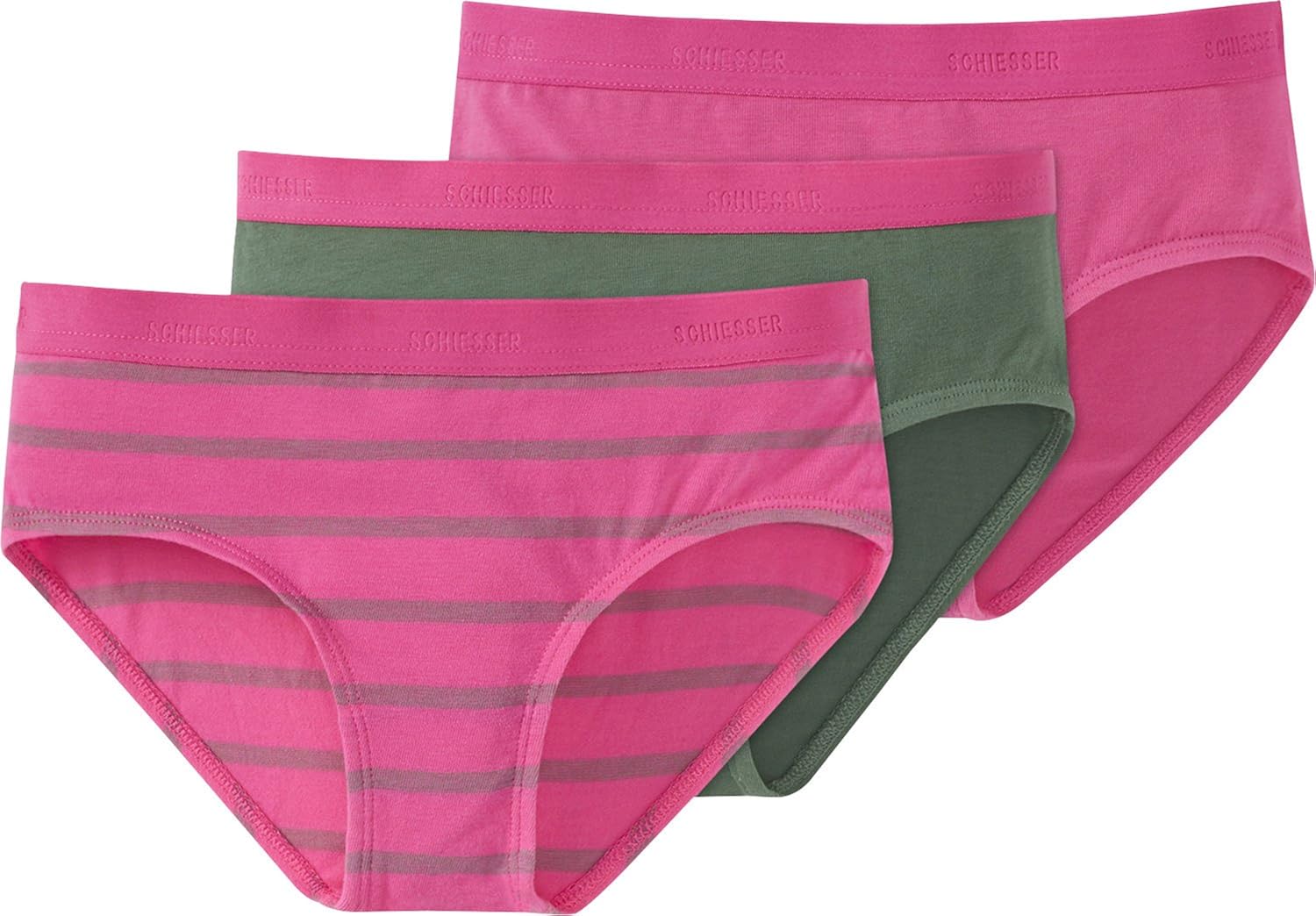 Schlüpfer Mädchen - Schiesser Micro-Panty Mit Swarovski Steinen