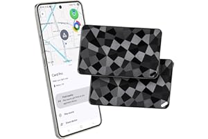 Reyke Wallet Tracker Card Pro for Android & iOS, Bluetooth Wallet Tracker Compatible with Apple Find My & Google Find Hub, Re