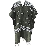 Del Mex Clint Eastwood Spaghetti Western Cowboy Poncho Costume Sweater- Handwoven Made in Mexico