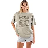 Rip Curl Womens Heritage Crew Neck Short Sleeve T-Shirt Tee
