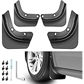 2025 Tesla Model Y Juniper Accessories Mud Flaps, All Weather Car Protection [Protect Paint] No Drilling Required, Tire Protector Mud Flaps for Tesla Model Y 2025 Juniper