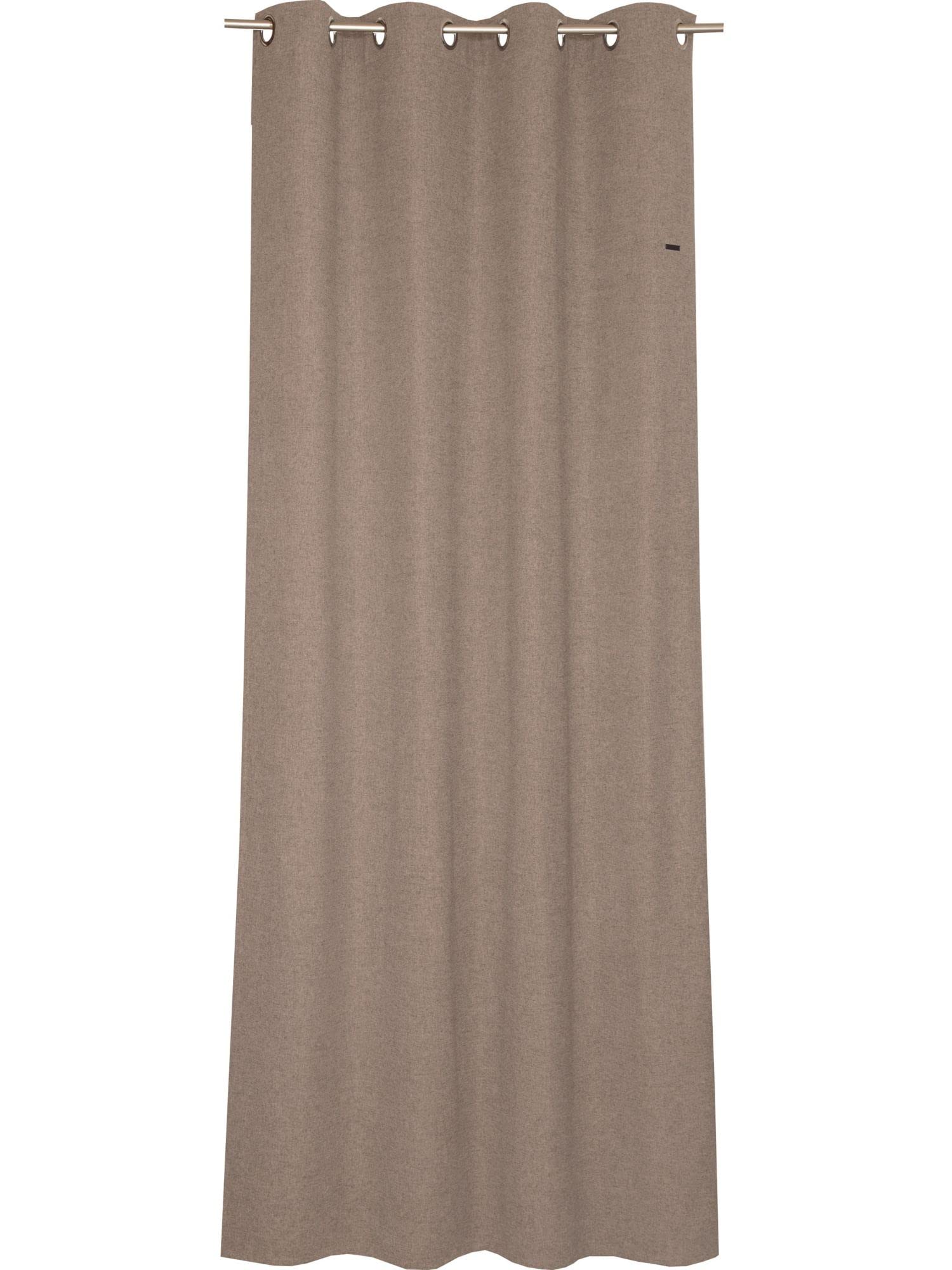 ESPRIT Curtain Polyester Brown – 250 X 140 Cm