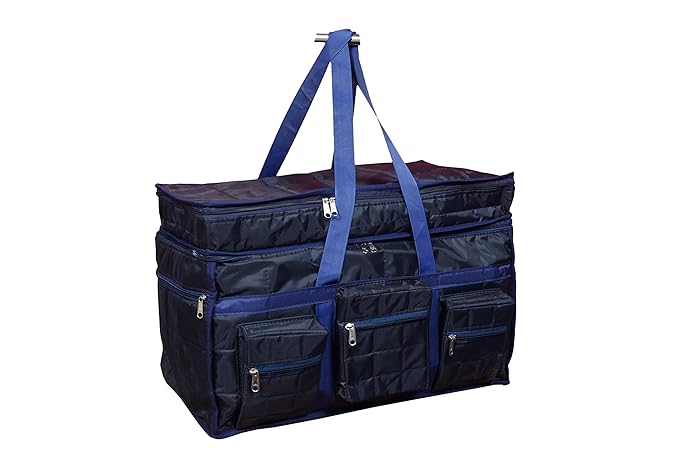 Home decor india Jumbo Travel Duffel Bag, Storage Bag - Black