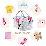 BOENFU Baby Diaper Caddy Nappy Organiser Nursery Storage 10 Pockets Detachable view 3