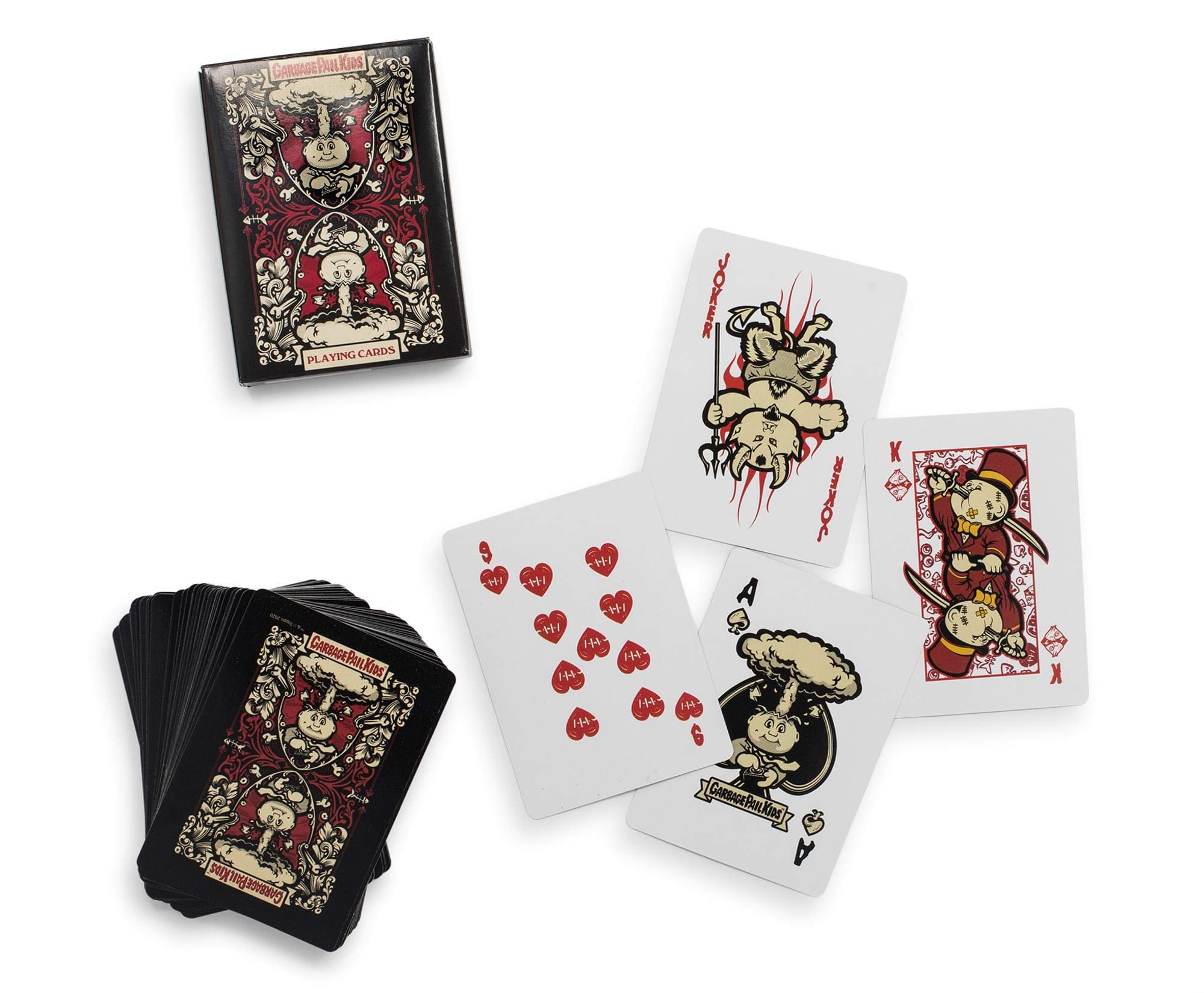 Just Funky Garbage Pail Kids Playing Cards Designed By Hydro74 | 52 Card Deck + 2 Jokers