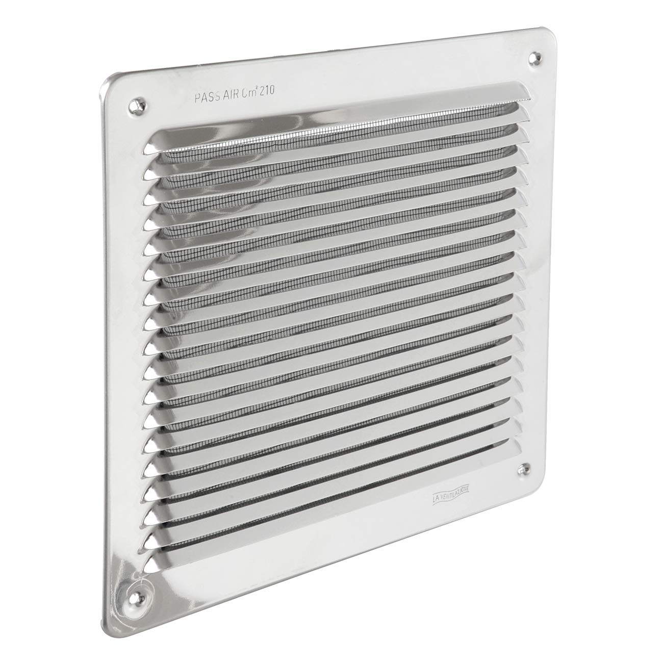 La Ventilazione LAR2323IN-Y Grid, INOX 430, 228 x 228 mm