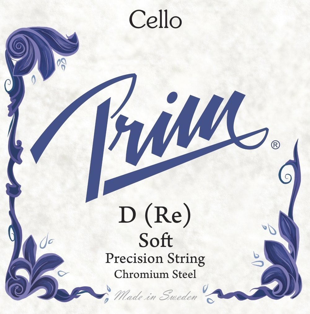 Prim Cello Strings Soft D Chrome Steel